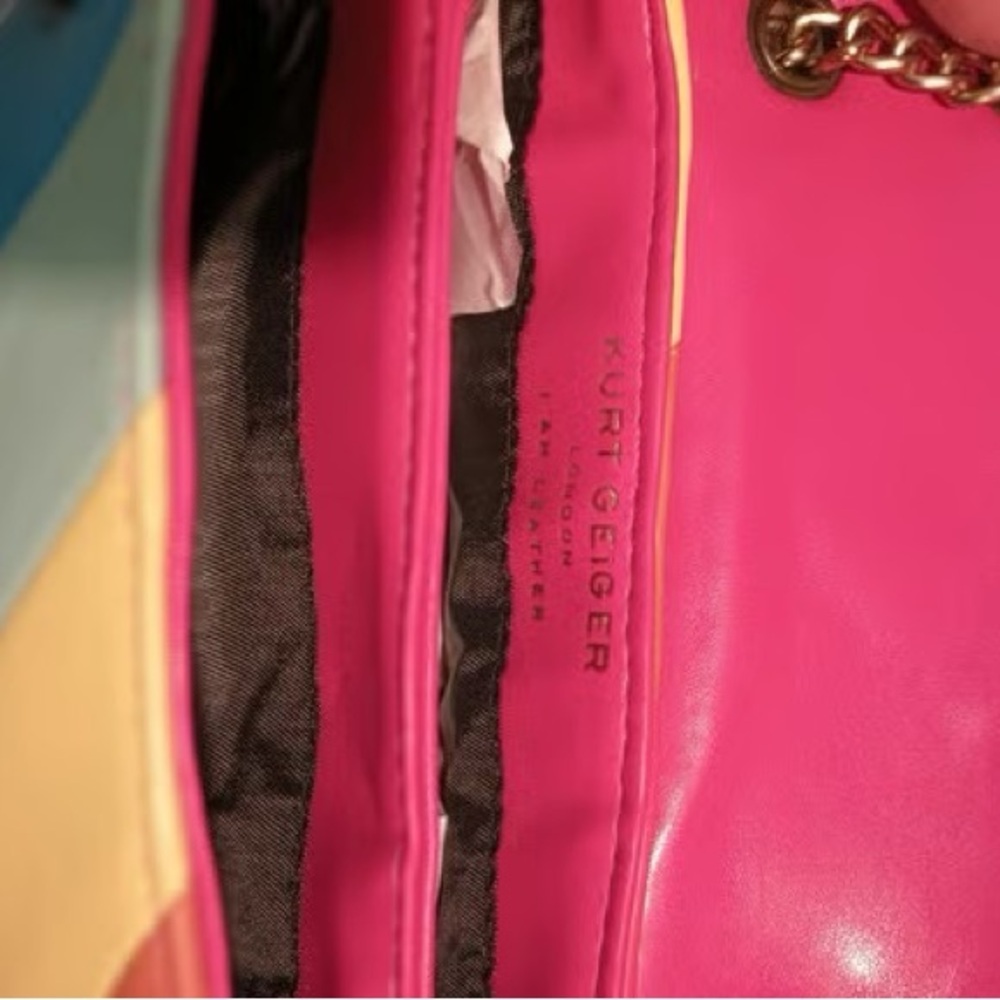 Kurt Geiger Small Multicolor Shoulder Handbag Bag - Picture 4 of 4